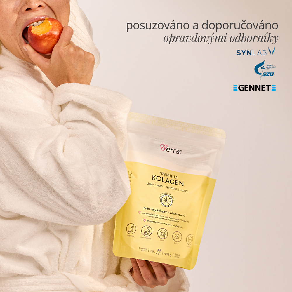 3x Premium Kolagen s příchutí citronu