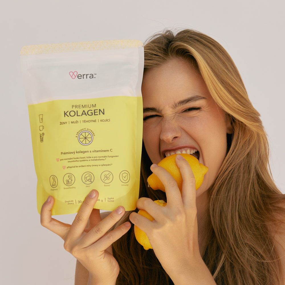 Premium Kolagen s příchutí citronu
