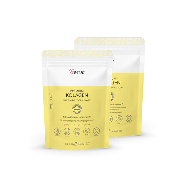 2x Premium Kolagen s příchutí citronu